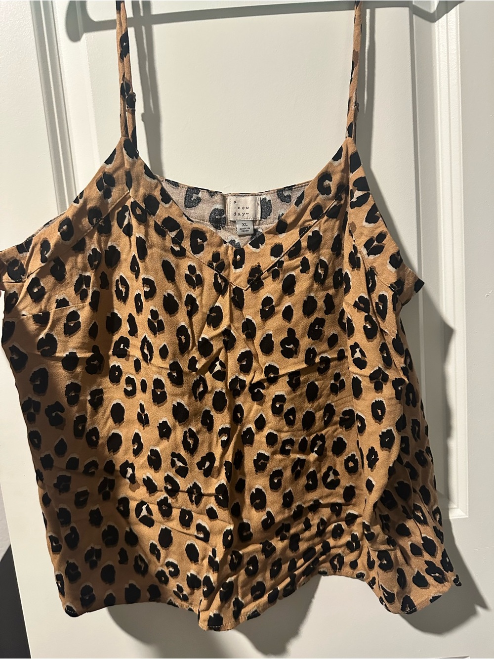 a new day Leopard Print Camisole XL